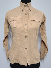 WWII Khaki Women's WAC / Army Nurse Uniform Blouse Shirt
