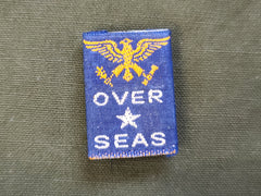 "Over Seas" Fabric Pin