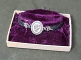 WWII Sweetheart Marine Corps Sterling Bracelet in Box Adjustable