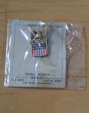 WWII Sweetheart in Service Sterling Pin Made by Coro - New Old Stock