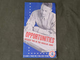 WWII US Army Recruiting Pamphlet October 1941