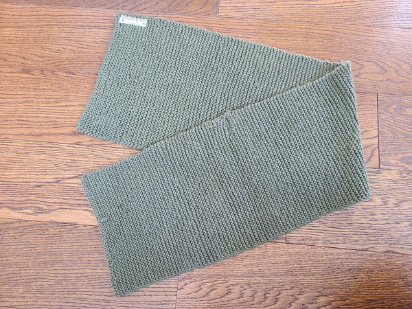 WWII US GI American Red Cross Knit Scarf ARC