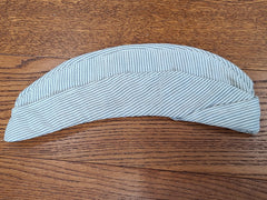 Navy WAVES Seersucker Garrison Cap (~Size 23)