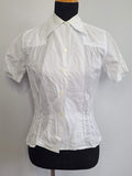 WWII US Navy Women's WAVES White Uniform Blouse Short Sleeve