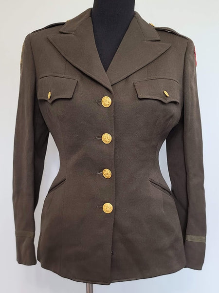 WWII US WAC / ANC Officer's Jacket Women's Army Nurse Uniform