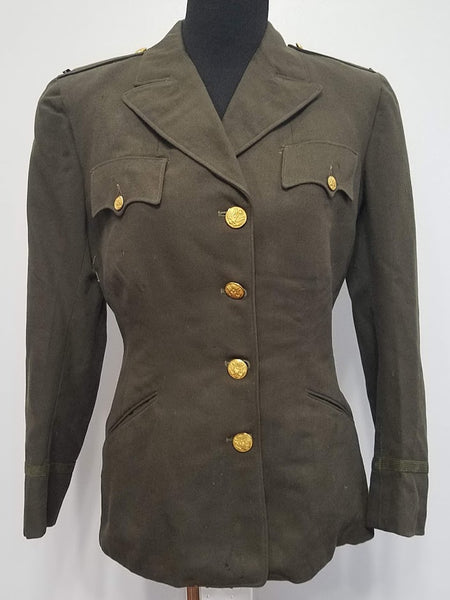 WWII US Women's ANC Army Nurse Officer's Uniform Jacket Size 16