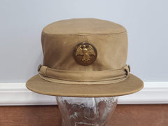 WWII US Women's Army Corps WAC Khaki Uniform Hobby Hat 