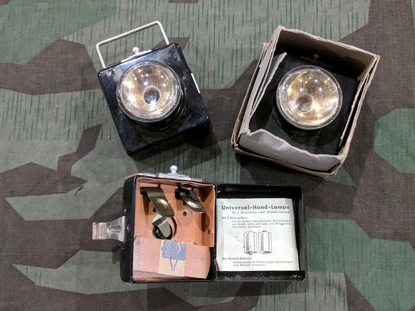 WWII German Universal Hand Lampe Flashlight