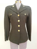 WWII WAC Officer's Uniform Tunic (size 8R) - Women's Army Corps