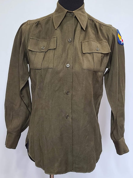 WWII WAC Queen Women's Uniform OD Undershirt