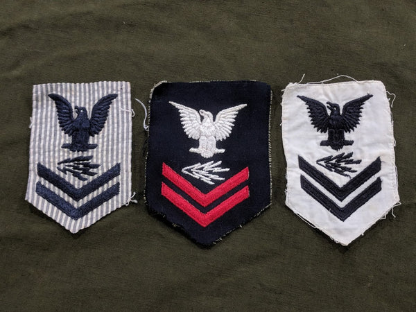 WWII Women's US Navy WAVES Radioman Patches
