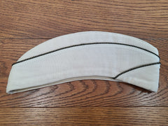 WWII Women's ANC Army Nurse Beige Officer's Garrison Cap Hat