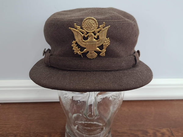 WWII Women's Army Corps WAC Uniform OD Hobby Hat