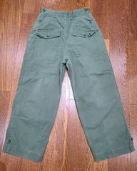 WWII Women's Army WAC Nurse HBT Uniform Trousers M