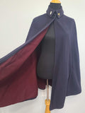 WWII Women's Blue US Army Nurse Uniform Cape with ANC Insignia