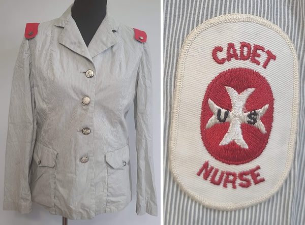 Cadet Nurse Summer Uniform Jacket <br> (B-38" W-33")