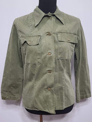 WWII Women's HBT Uniform Shirt WAC Nurse