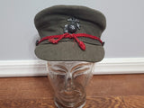 WWII Women's Marine Corps Uniform Hat Named (Size 21)