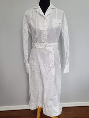 WWII Women's NNC Navy Nurse Hospital Work Dress Uniform & Belt