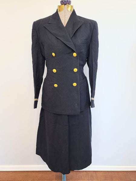 WWII Women's Navy Nurse Corps NNC Uniform Jacket and Skirt 