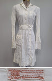 NNC Navy Nurse White Indoor Uniform Dress (Named) <br> (B-34" W-25.5" H-32.5")