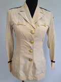 WWII Women's US Army Nurse Beige Uniform Jacket ANC