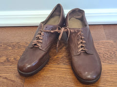 WWII Women's WAC / Nurse Uniform Service Shoes - Size 11 1/2 A