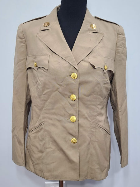 WWII Women's WAC Khaki Uniform Jacket 38S