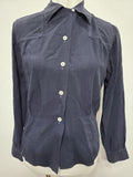 WAVES Navy Blue Blouse <br> (B-39" W-33")