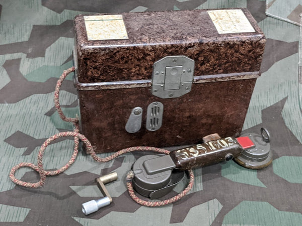 FF33 1936 with WWI Handset & Strange Crank