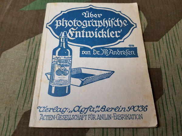 WWI German Agfa Photography Book