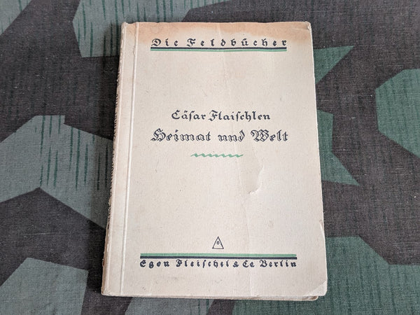 WWI German Die Feldbücher Heimat und Welt Book 1916