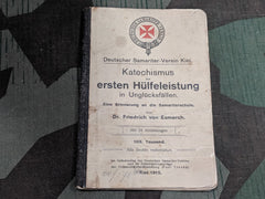 WWI German First Aid Book Kiel 1915 