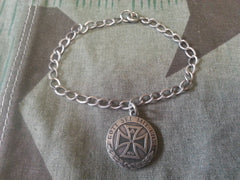 WWI German Sweetheart Gott Sei Mit Uns Bracelet