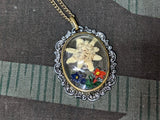 Edelweiss Mountain Flowers Necklace