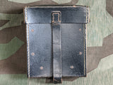 WWII German Pressstoff SS Late War MG Pouch