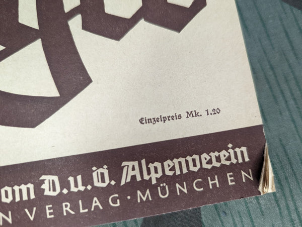Der Bergsteiger Magazine July 1937