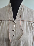 Brown Maternity Blouse <br> (B-37" W-41")