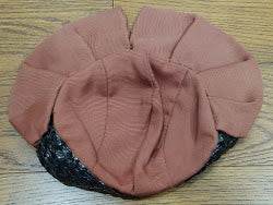 Burnt Orange Bow Hat
