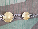 French Coin Bracelet
