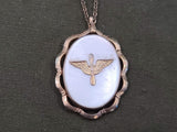 Army Air Corps Sweetheart Locket Necklace
