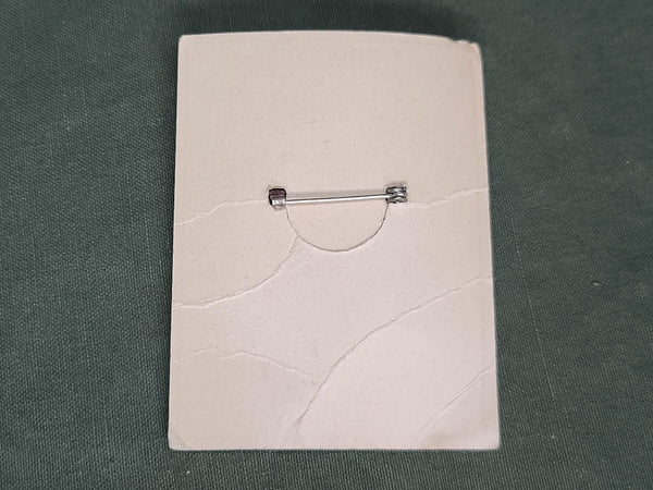 Wooden US Navy Pin on Card