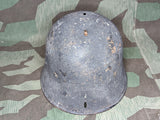 Camouflaged German Fire Helmet