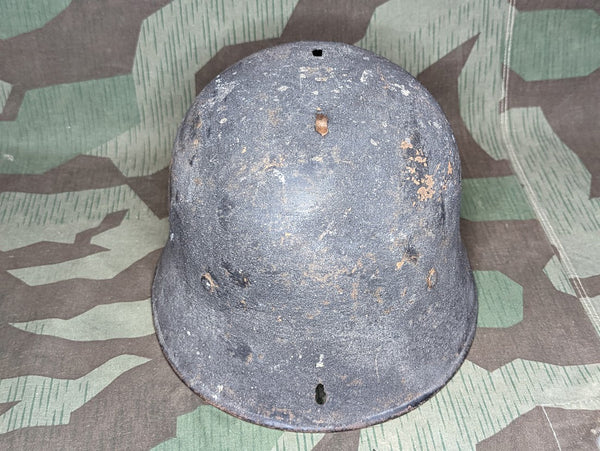 Camouflaged German Fire Helmet