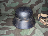 Original Luftschutz Stahlhelm Helmet AS-IS