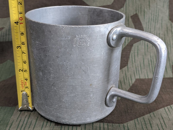 Large Aluminum Cup Heer 1940