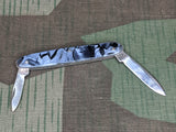 Vintage Blue Celluloid Pocket Knife
