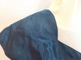 Blue Shiny Iridescent Dress <br> (B-40" W-31" H-48")