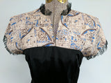 Aztec Novelty Print Dress <br> (B-34" W-28" H-37")