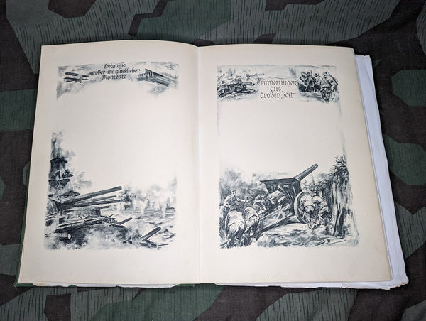 Der Weltbrand Book w Prints (AS-IS)